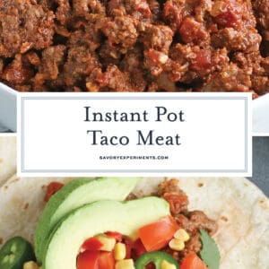 How to Make a Quick & Easy Taco Bar: Instant Pot & KitchenAid Stand Mixer -  Building Our Rez