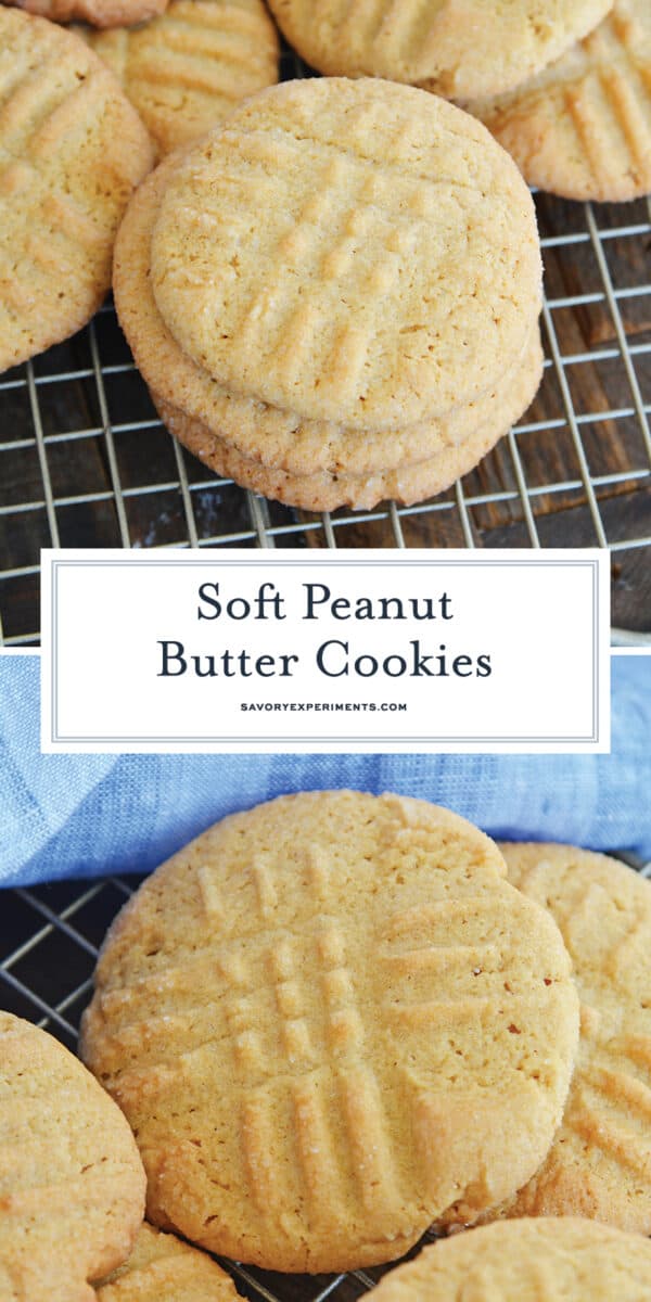 soft peanut butter cookies for pinterest 
