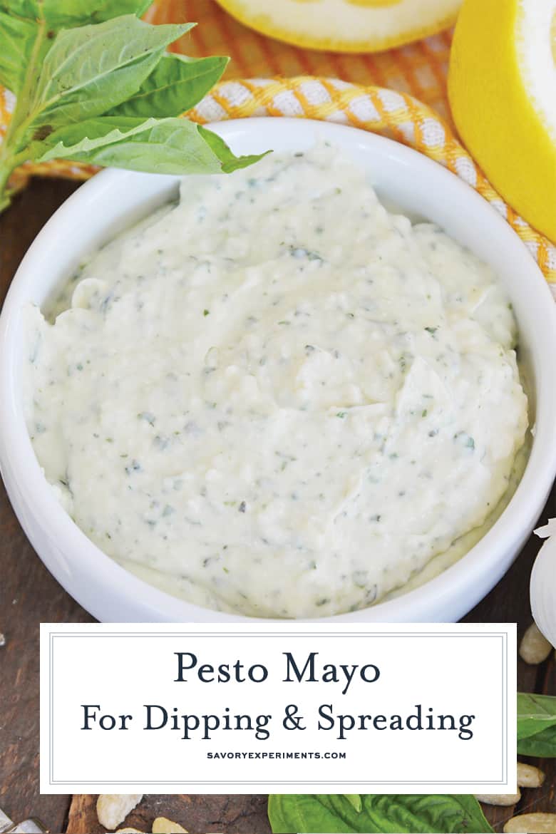 pesto mayo for pinterest 
