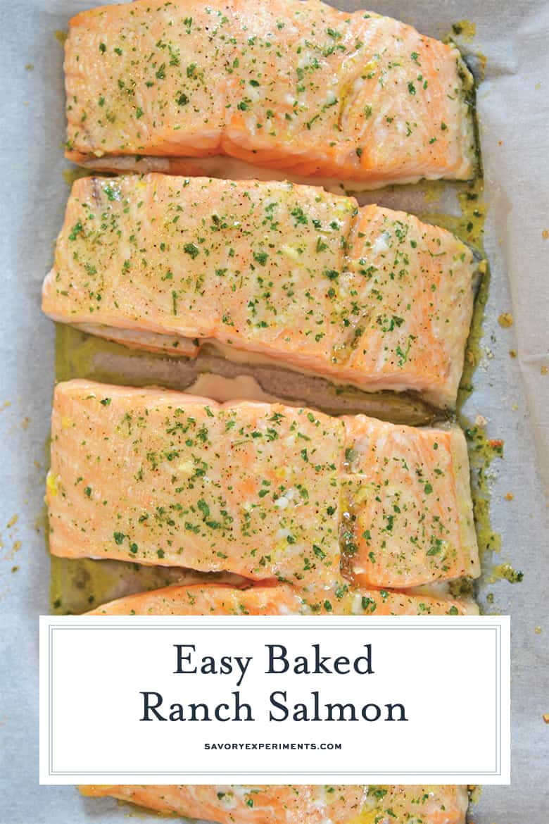 Baked Ranch Salmon for Pinterest  