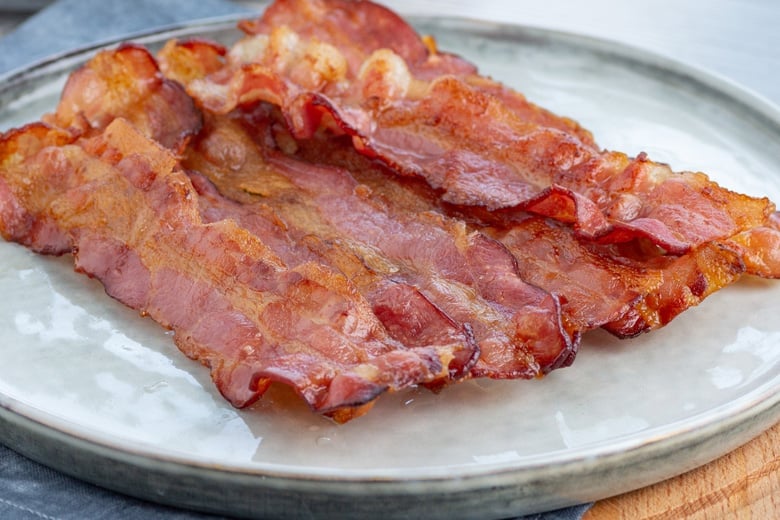 A close up of  Bacon