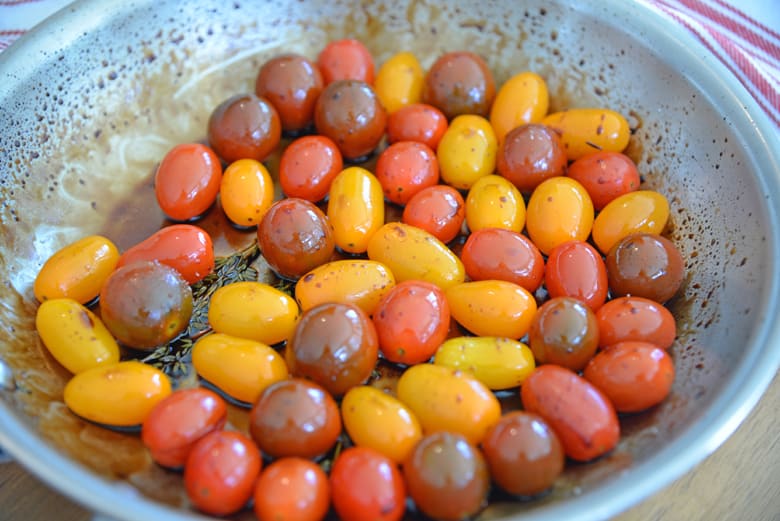 stewed tomatoes with balsamic vinegar 