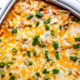 EASY King Ranch Chicken Casserole Recipe - Savory Experiments