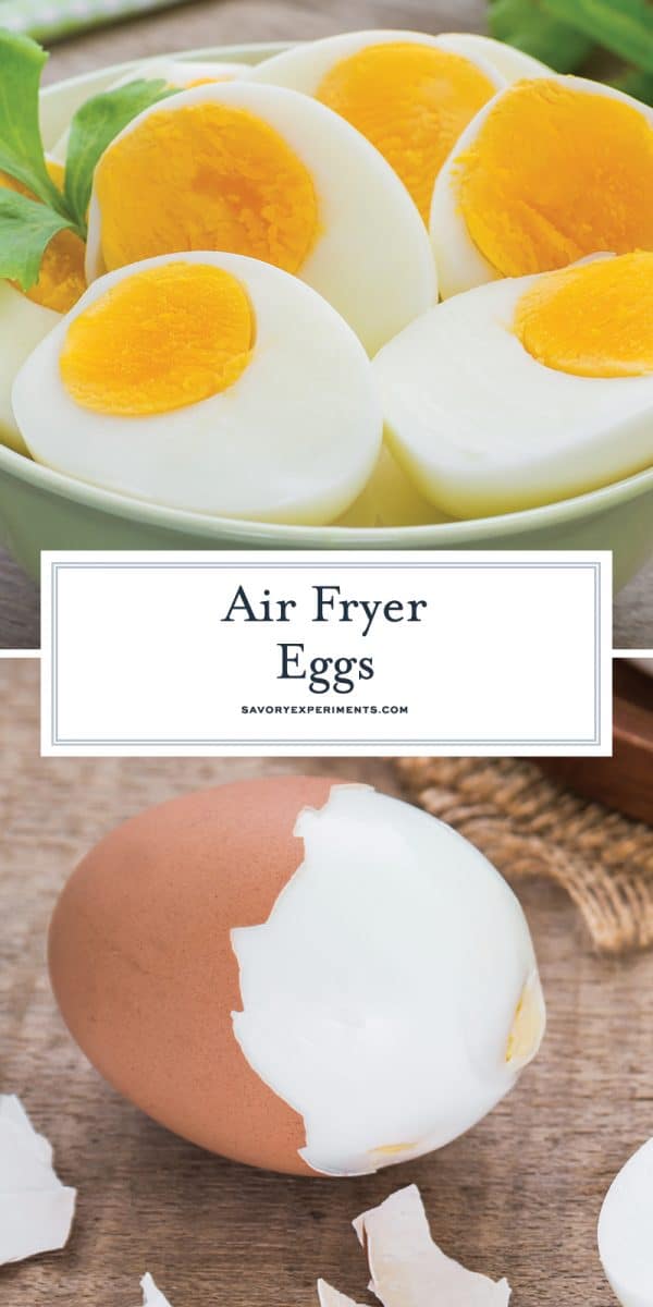 air fryer eggs for pinterest 