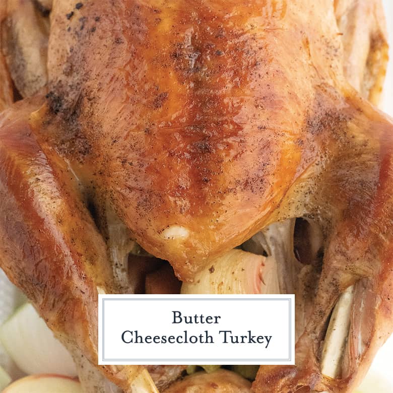 close up of browned roasted turkey 