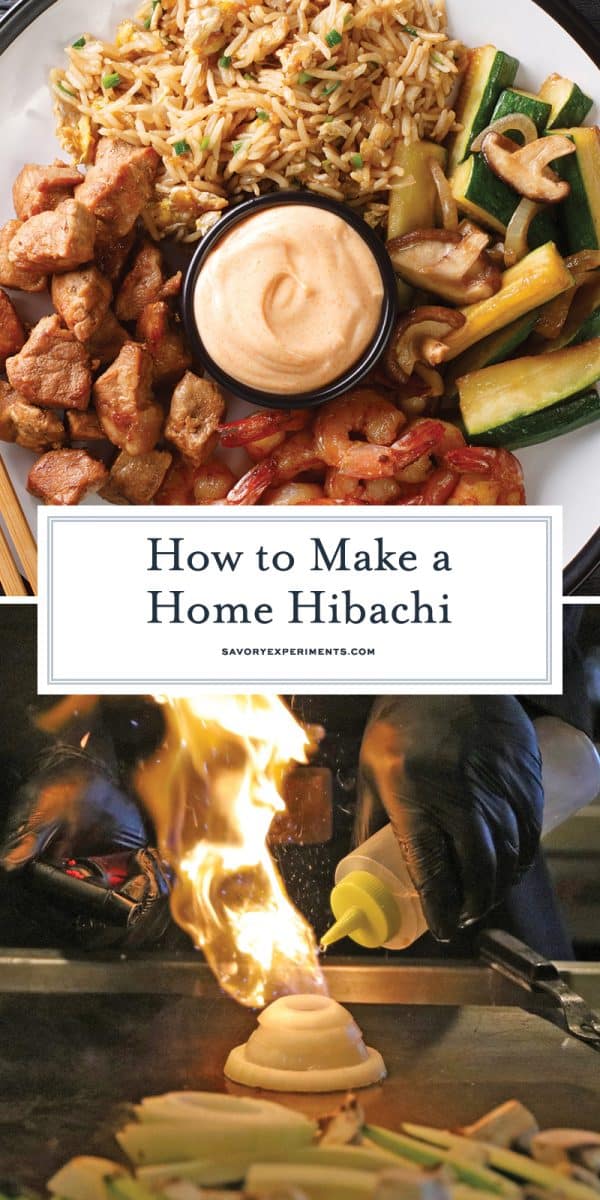 cómo hacer hibachi casero para pinterest