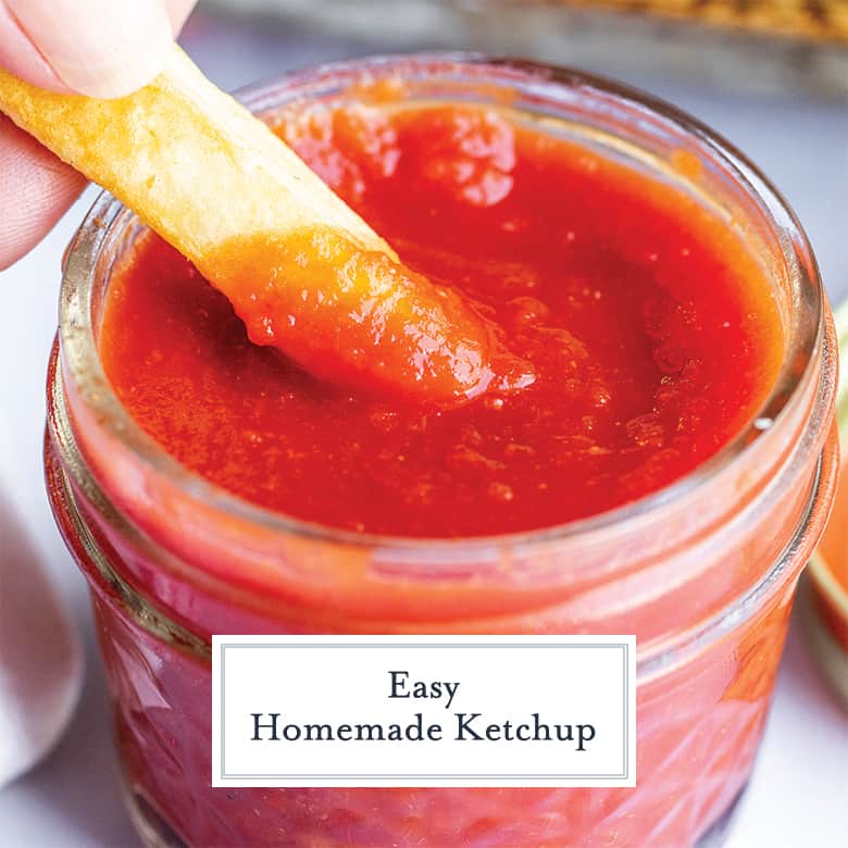 Simple Homemade Ketchup Recipe