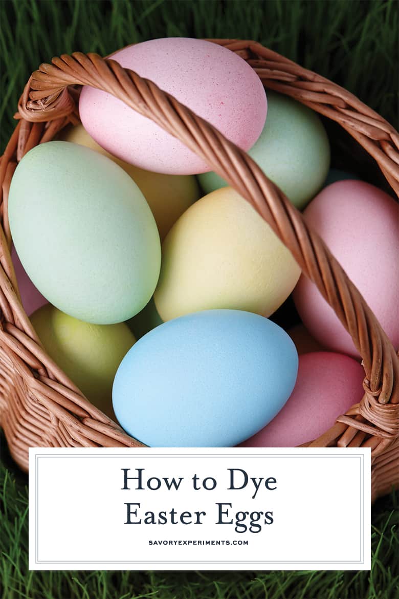 How to Dye Easter Eggs w/ Food Coloring- EASY Homemade Easter Eggs