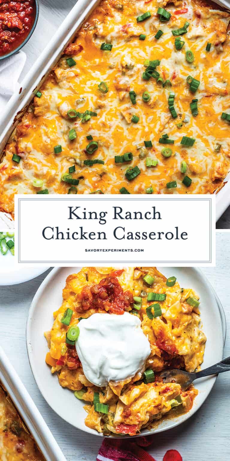EASY King Ranch Chicken Casserole Recipe Savory Experiments