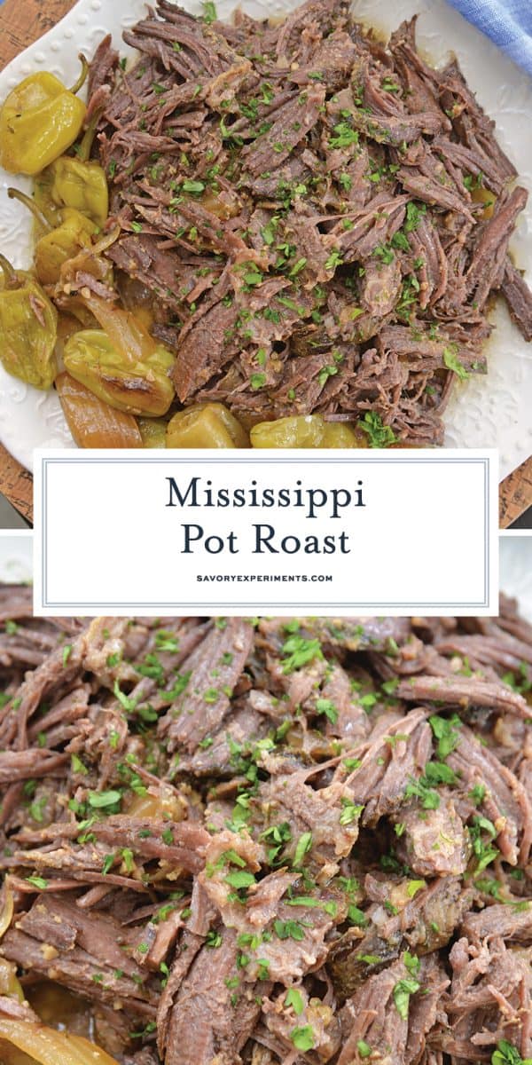 crockpot mississippi pot roast for Pinterest 