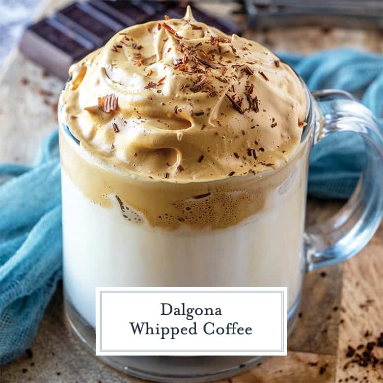 Dalgona Whipped Coffee Recipe