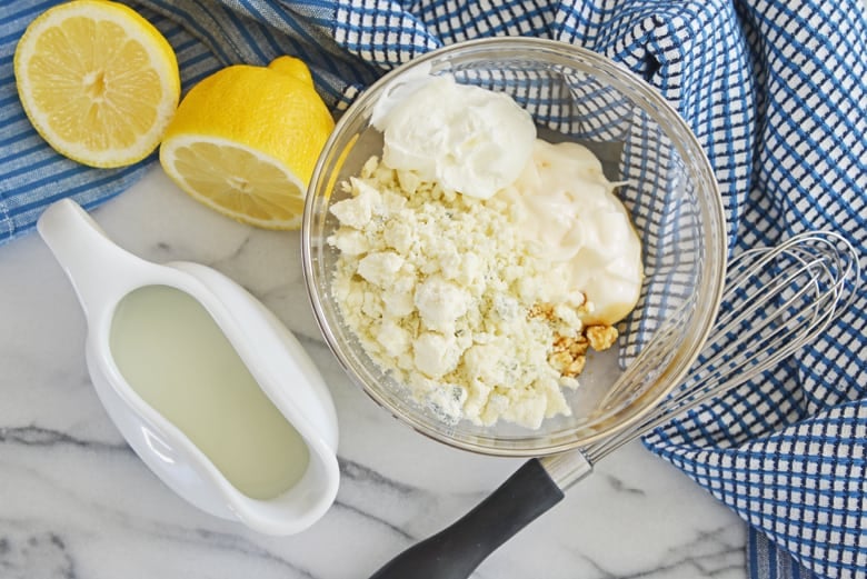 ingredients for blue cheese dressing 