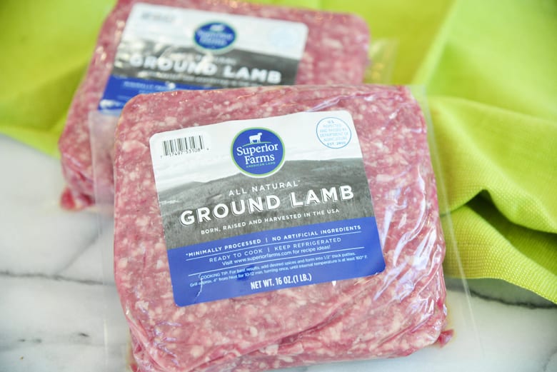 Superior Farms Lamb packaging 