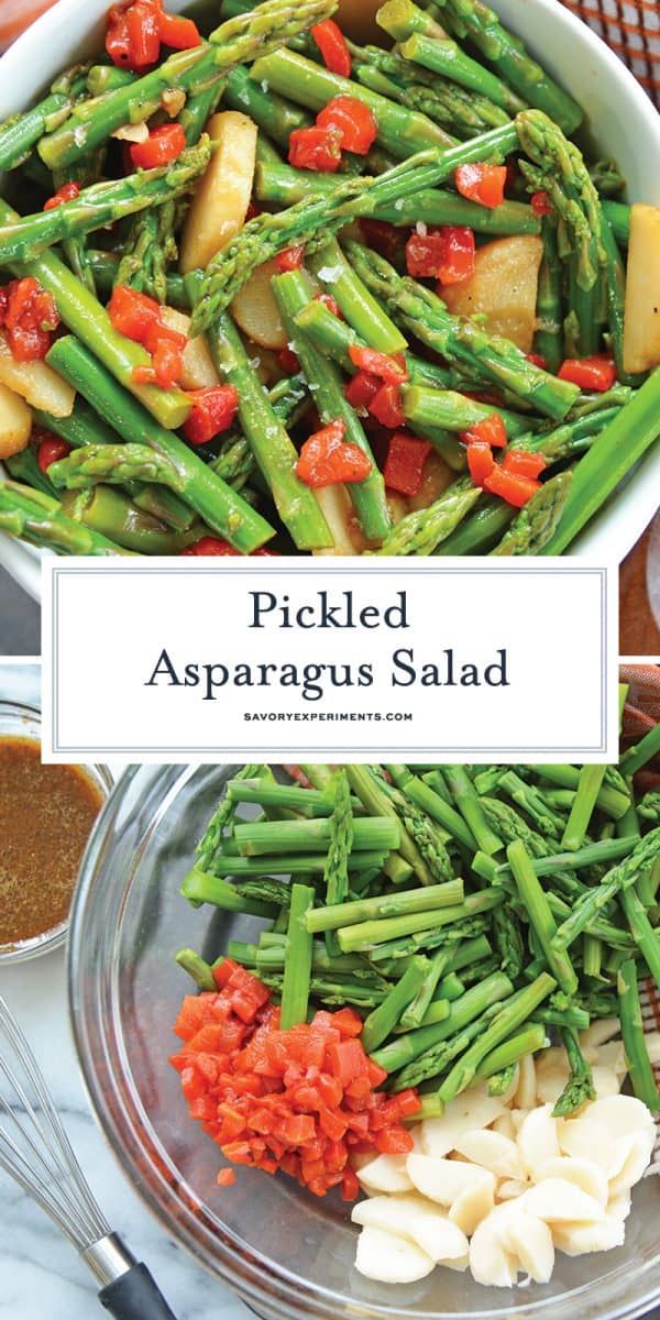 marinated asparagus salad for pinterest 