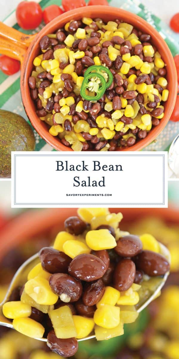 black bean salad for pinterest 