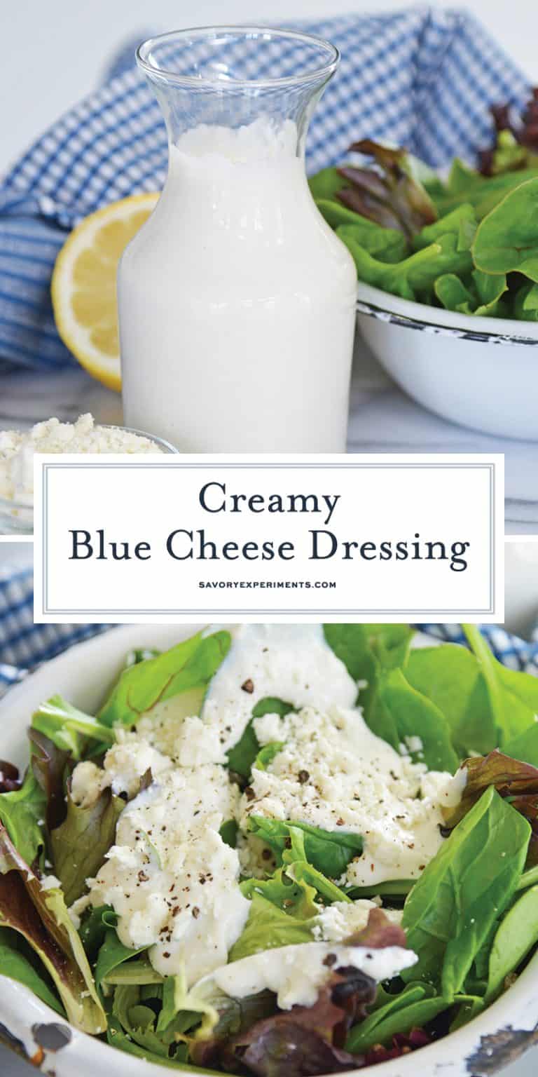 Homemade Blue Cheese Dressing With 2 Secret Ingredients!