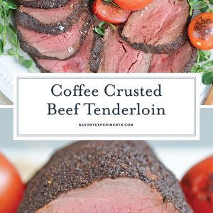 coffee crusted tenderloin for Pinterest