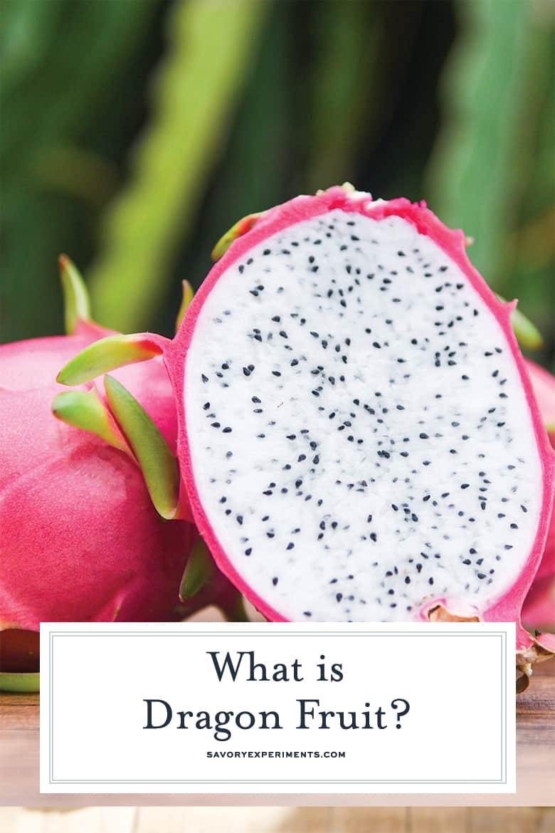 pink dragon fruit cut in half 