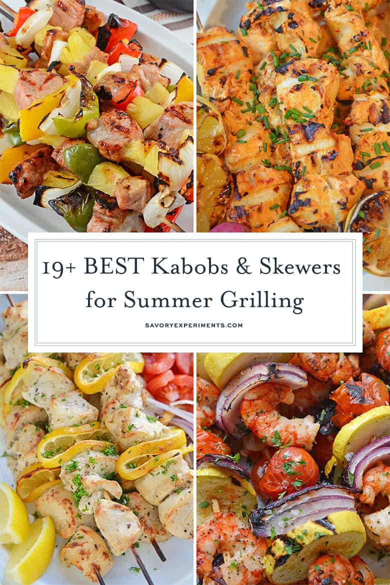 50 Easy Grill Skewer Recipes - Grill Kebab BBQ Ideas