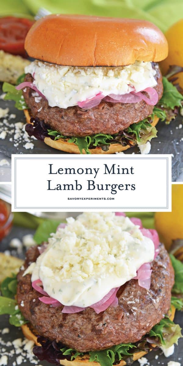 greek lamb burger for pinterest 