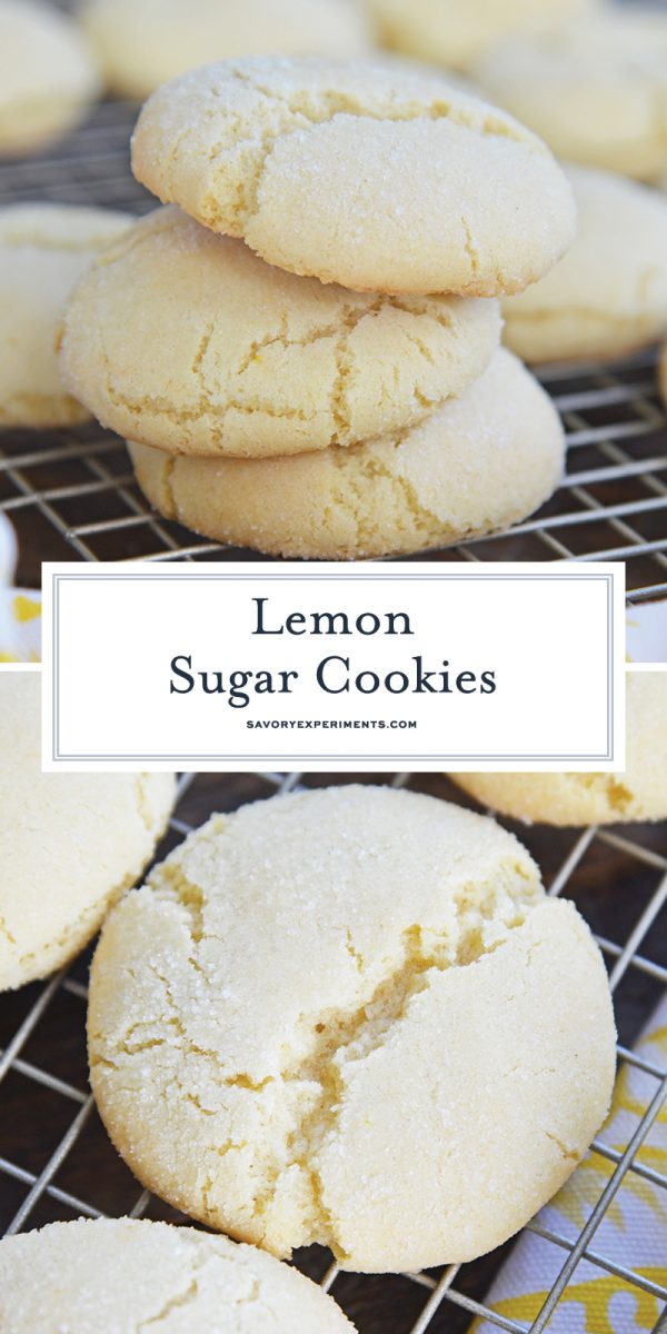 lemon sugar cookies for pinterest 