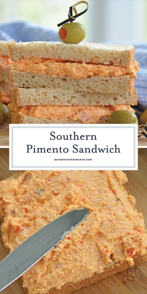 pimento cheese sandwiches for Pinterest 