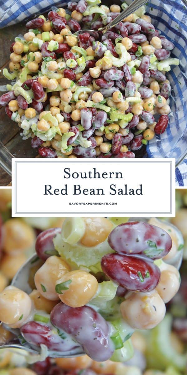 red bean salad for Pinterest 