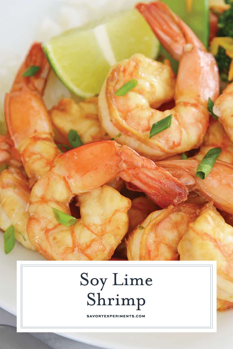 soy lime stir fried shrimp for pinterest 