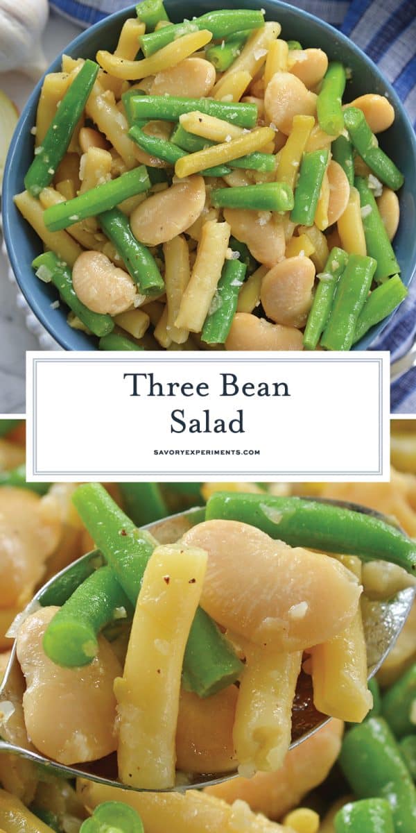 three bean salad for pinterest 