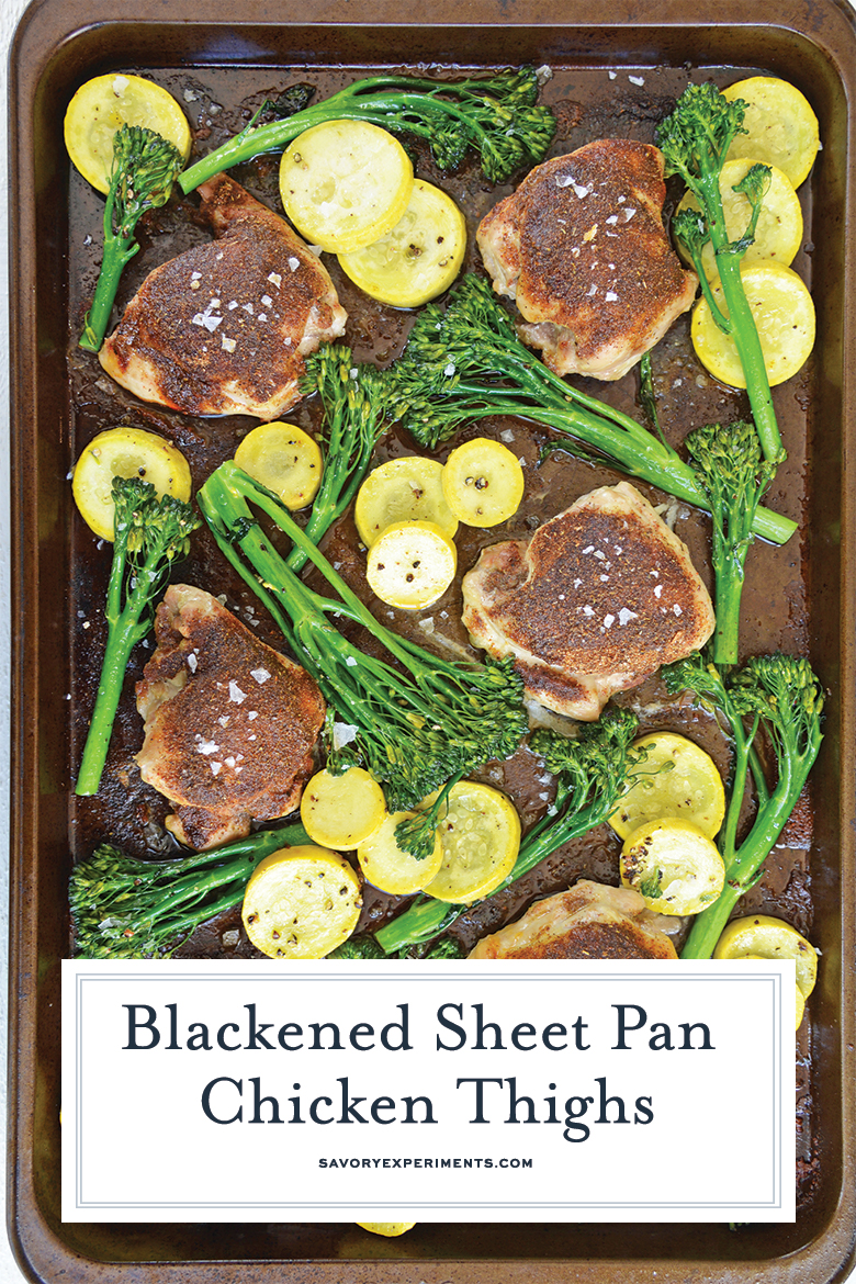 sheet pan chicken dinner for pinterest 