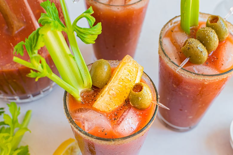 Best Bloody Mary Recipe to Make at Home - Garnish with Lemon