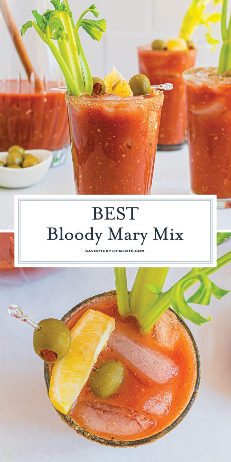 BEST Easy Bloody Mary Mix More Than Just Tomato Juice