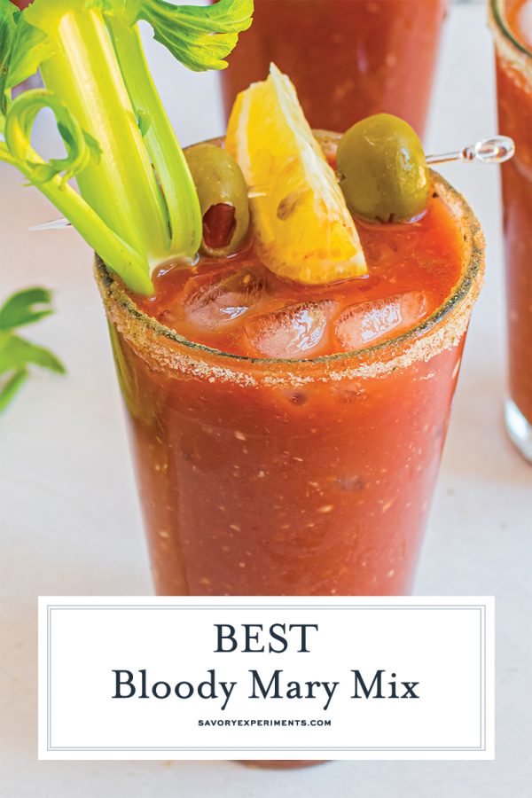 BEST Easy Bloody Mary Mix More Than Just Tomato Juice