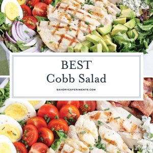 cobb salad for Pinterest