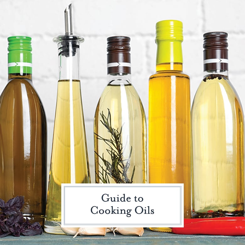 oils lined up in glass bottles