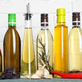 best cooking oils in glass bottles