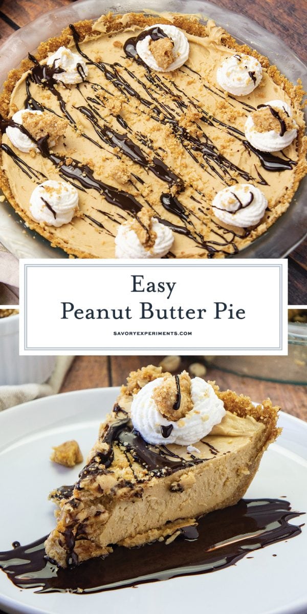 easy peanut butter pie for pinterest