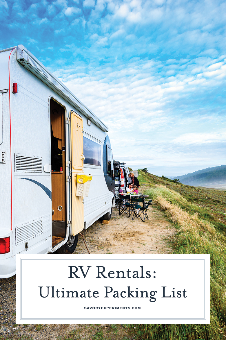 ultimate RV packing list 