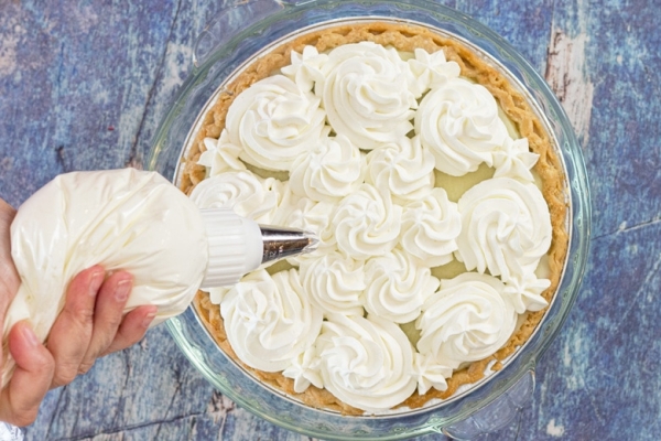 top with whipped cream