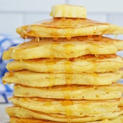 close up corn cakes