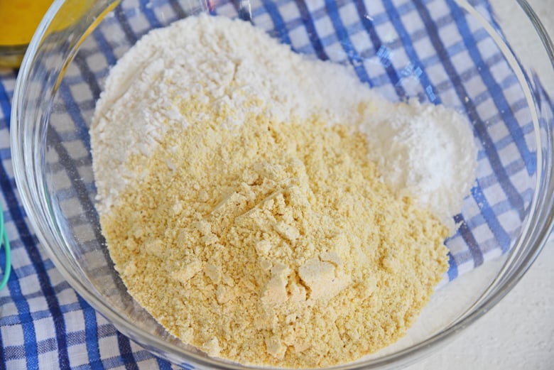 close up of cornmeal 