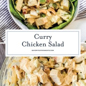 curry chicken salad for pinterest