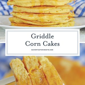 griddle corn cakes for pinterest
