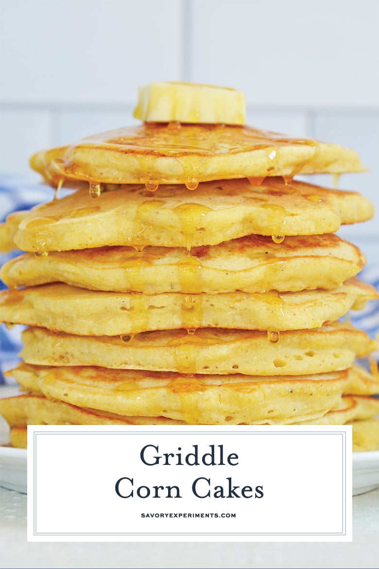 Griddle Cakes Recipe {Light, Fluffy Pancakes}