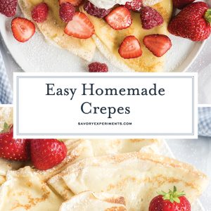 homemade crepes for pinterest