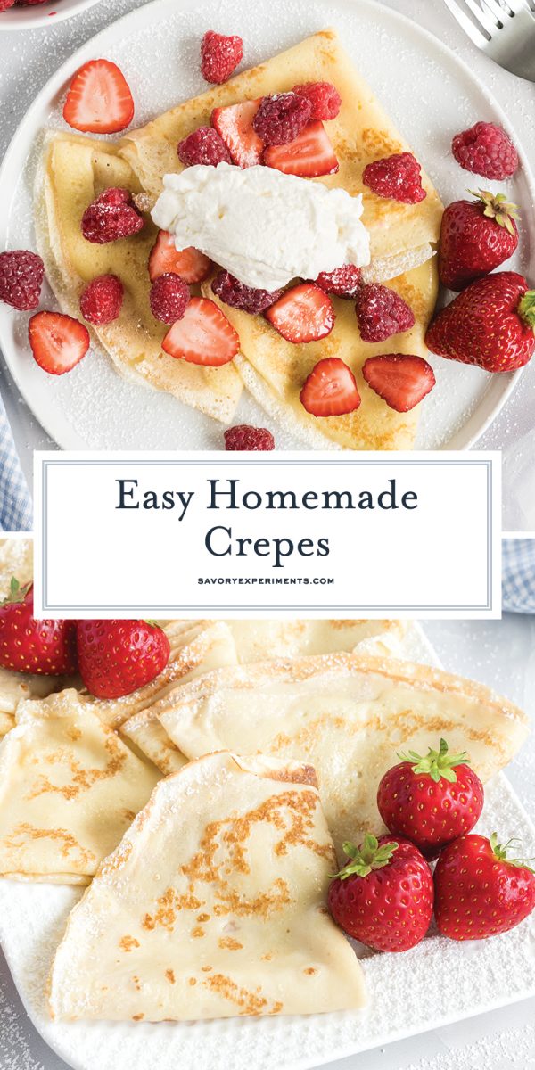 homemade crepe recipe for pinterest 