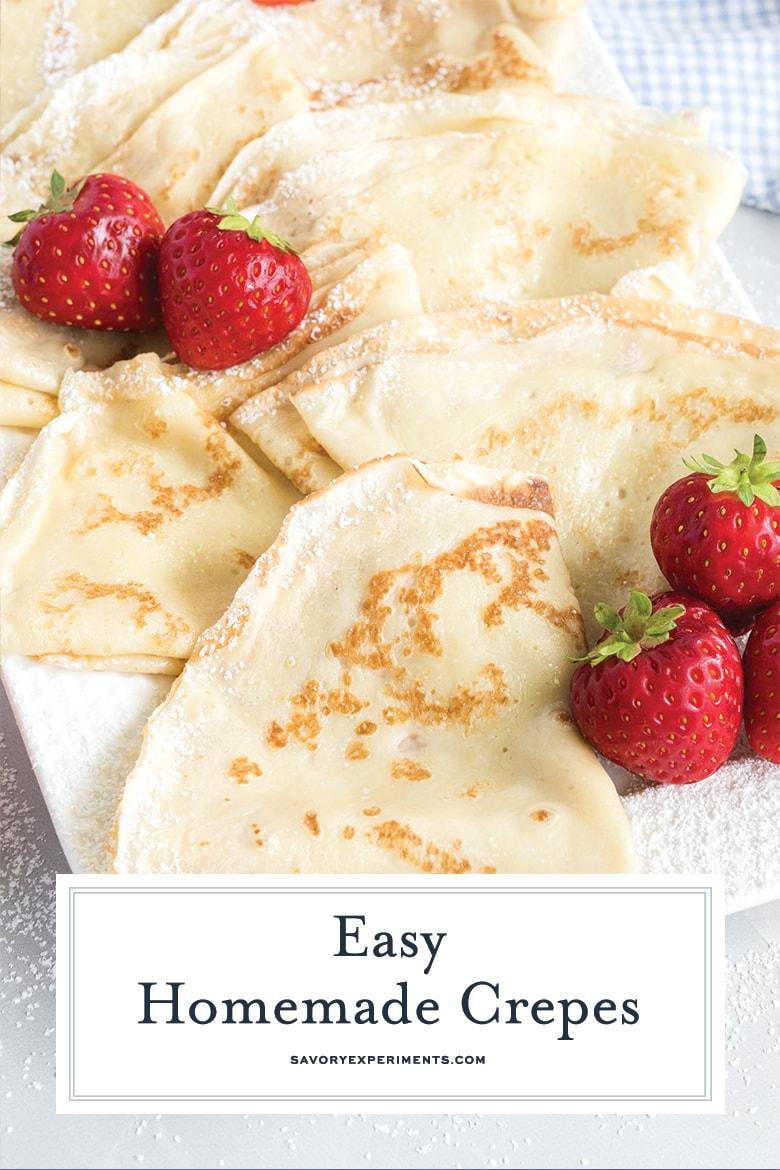 Best Basic Crêpes Recipe - How To Make Homemade Crêpes