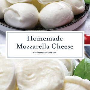 homemade mozzarella for pinterest