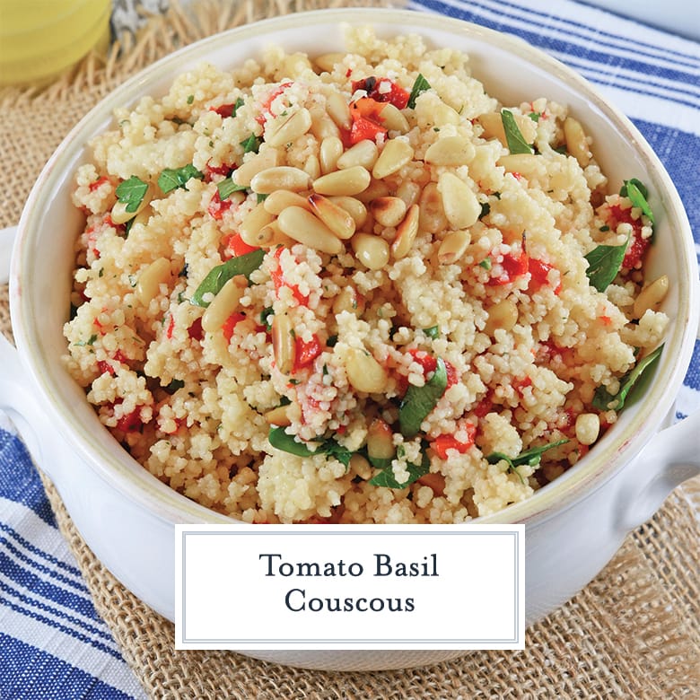 crock of couscous salad 