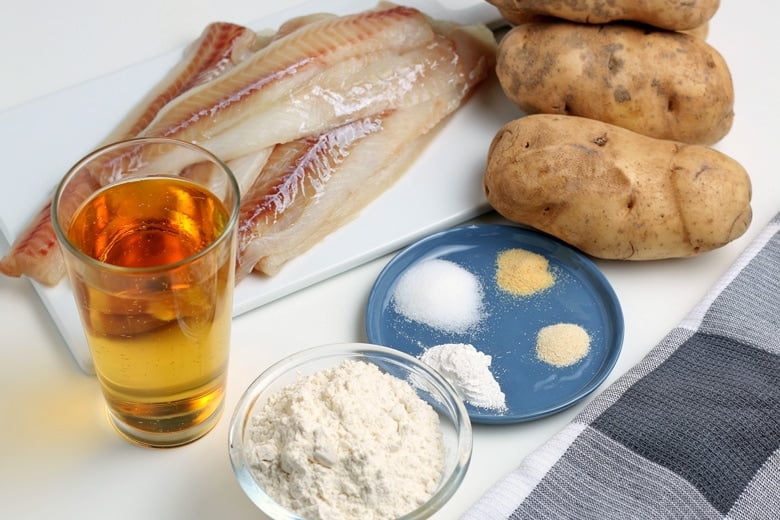 ingredients for fish fry batter 